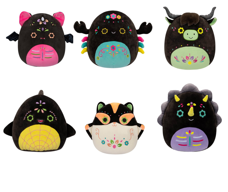 SQUISHMALLOWS 7.5 Plush Day of the Dead Assortment