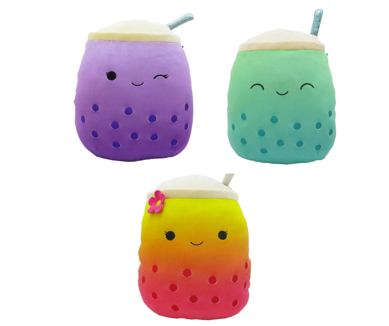 SQUISHMALLOWS 16" Boba Tea Assortment Squad