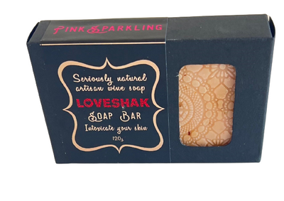 Loveshak Soap Bar  | Pink Sparkling