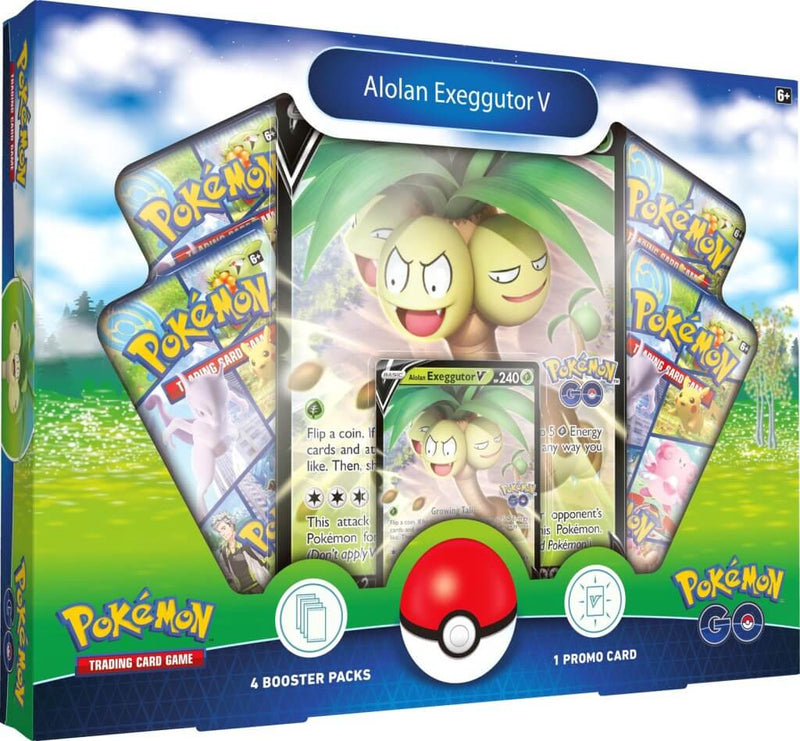 Pokémon GO  |  Alolan Exeggutor V Box Set