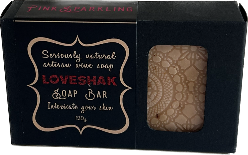 Loveshak Soap Bar  | Pink Sparkling